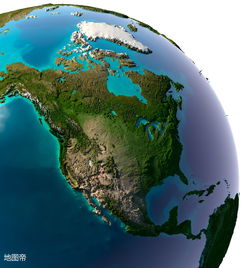 北美洲地图（北美洲地图高清）