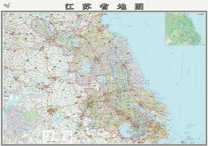 江苏省地图高清版大图